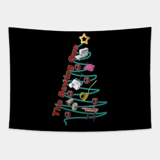 Sewing Xmas Tree Tapestry