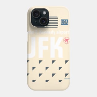 JFK airport sticker Phone Case