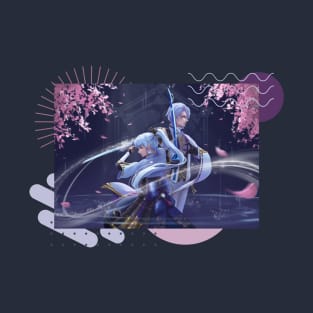 Kamisato Ayaka and Kamisato Ayato Genshin Impact T-Shirt