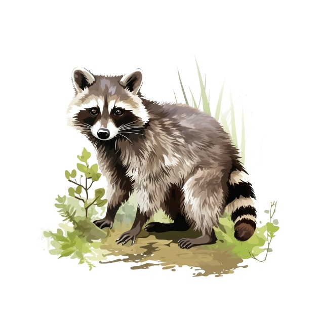 Cute Raccoon Lovers by zooleisurelife