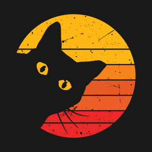 Cat Silhouette T-Shirt