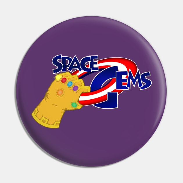 Space Gems Pin by MadKingKev