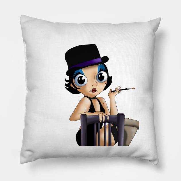 Life is a Cabaret, Old Chum Pillow by HyzenthlayRose