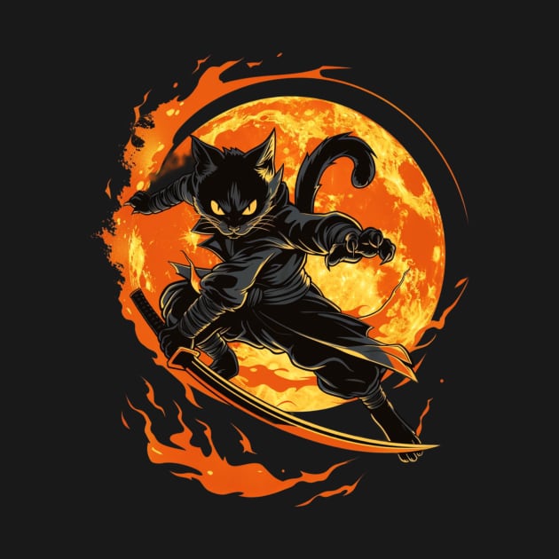 Cat Ninja Saga Stealthy Assassin by BoazBerendse insect