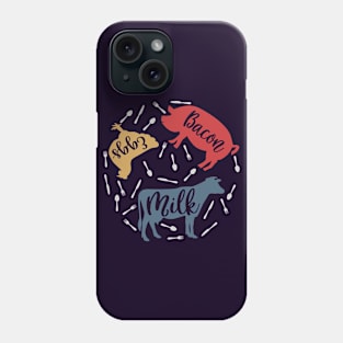 Eggs Bacon Milk Phone Case