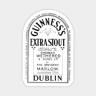 Thomas Wethered & Sons Extra Stout Magnet