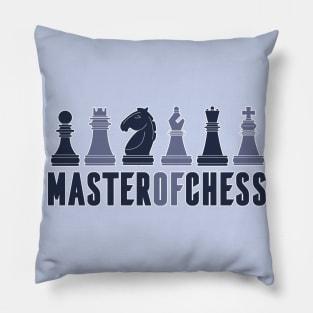 Master of Chess Game Strategy Queen King Checkmate Pillow