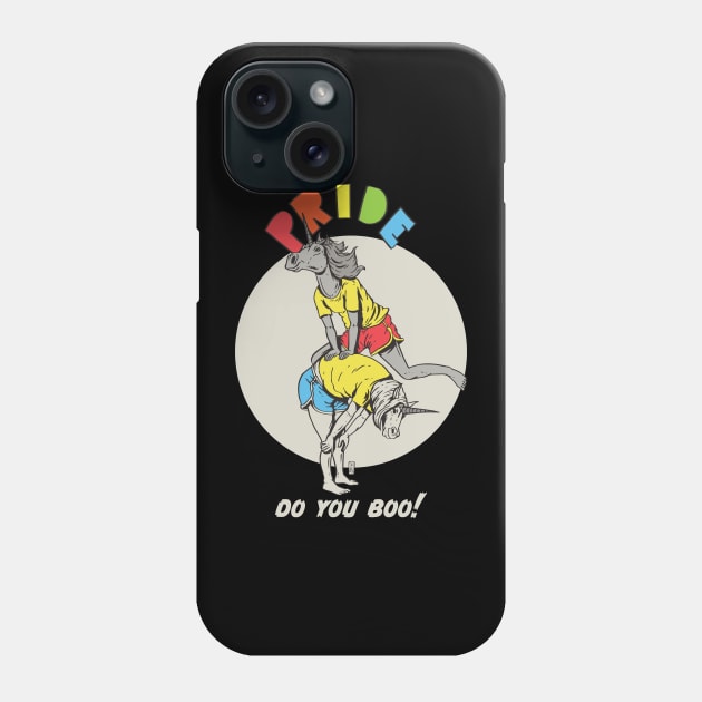 Pride Unicorn Leapfrog Phone Case by Thomcat23