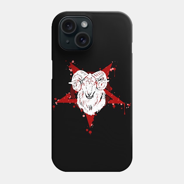 Evil Goat Phone Case by LunaMay