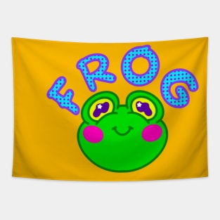 Kawaii decora frog Tapestry