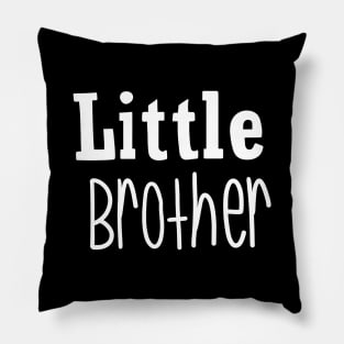 Little Brother Little Brother White Pillow