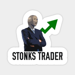 Stonks Trader Magnet