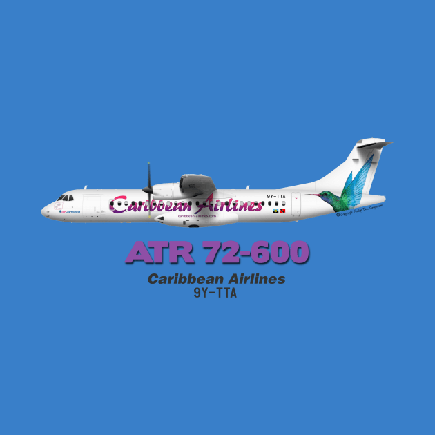 Avions de Transport Régional 72-600 - Caribbean Airlines by TheArtofFlying