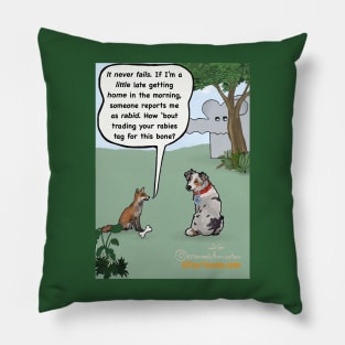 Fox problems Pillow