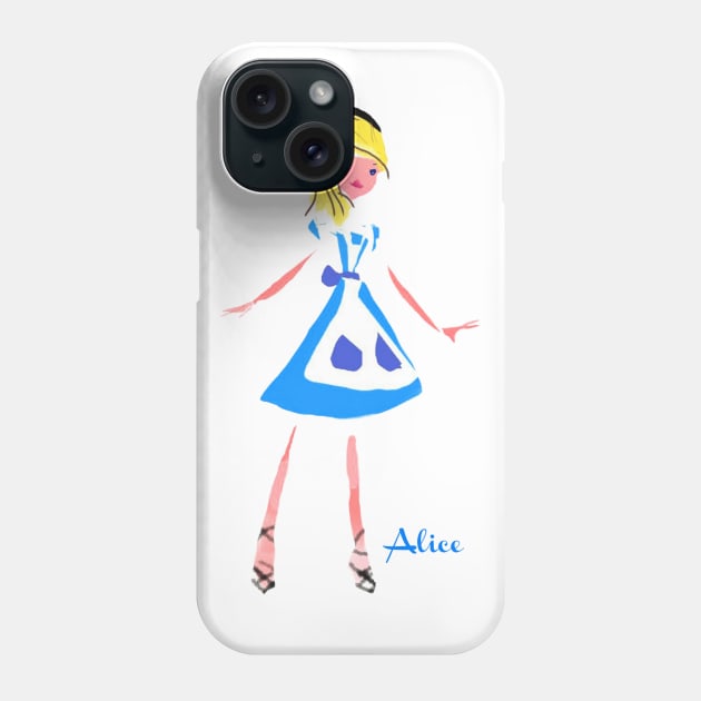 Alice In Wonderland Phone Case by pamh23