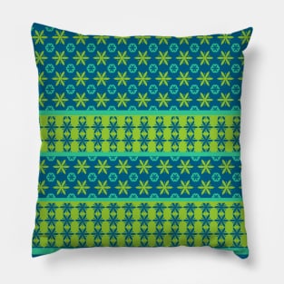 Floral motif ethnic pattern Pillow