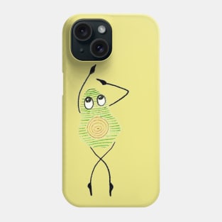 Dancing avocado Phone Case