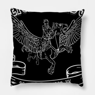 The Race Of Eight Winds Pillow