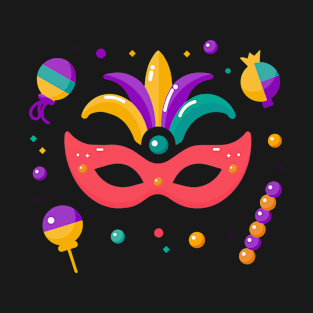 Mardi Gras Theme T-Shirt