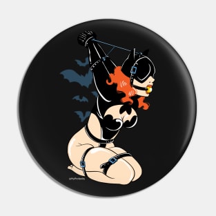 Bondage Bat Pin