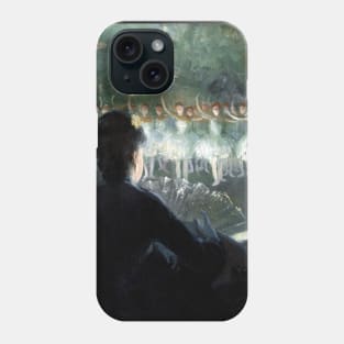 High Resolution Everett Shinn Painting The White Ballet 1904 Phone Case