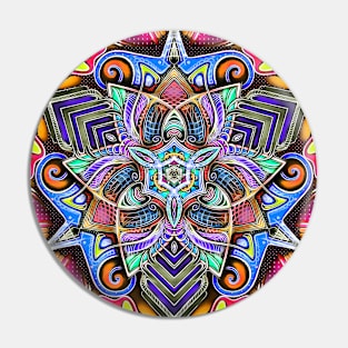 Mandala Hand-Drawn 4 : Yin Pin