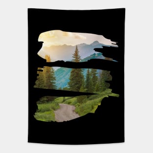 Beautiful landscape Ready for new adventure Wanderlust holidays vacation Tapestry