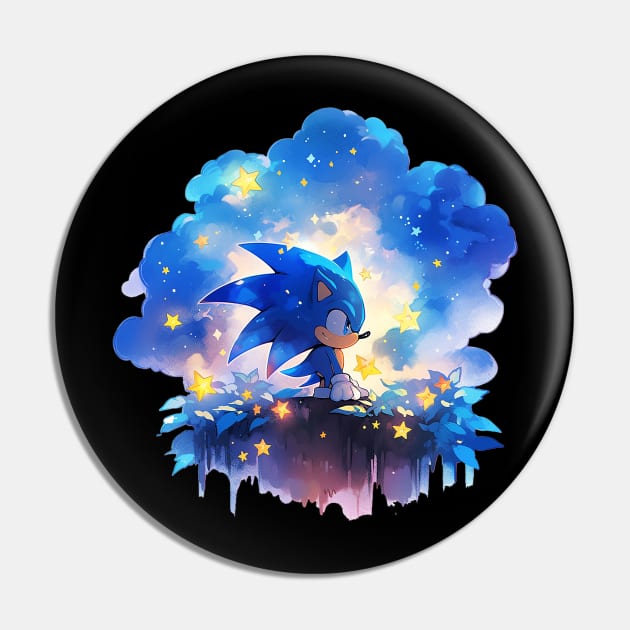 sonic Pin by dubcarnage