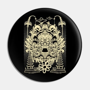 Barong Bali Ilustration 04 Pin