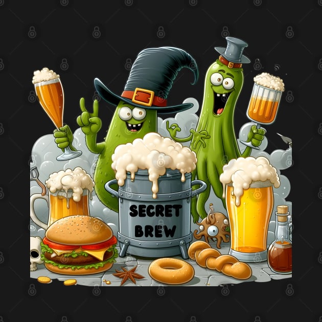 Crafting Man:  Craft beer Brewing Witches Secret Brew by MugMusewear