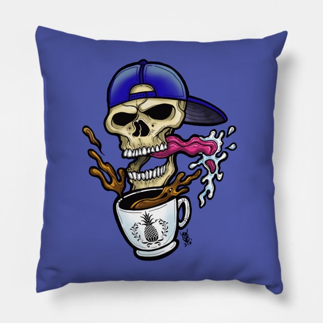 Willie skull Pillow by SBCUSTOMS 