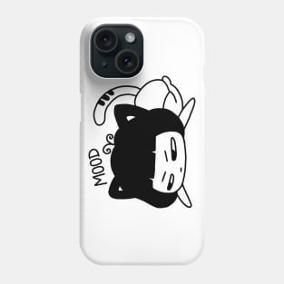 Cute Character Design 'Bad Mood' | Kawaii Chibi Character | Cute Emoticon Design | By Atelier Serakara Phone Case