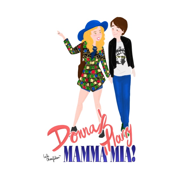 Donna and Harry Mamamia by LeilaCharaf