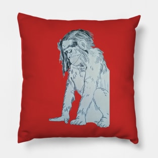 The weeping monkey Pillow