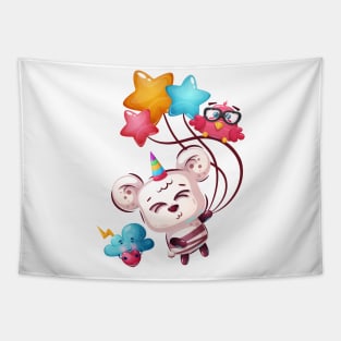 Cute Baby Panda Tapestry