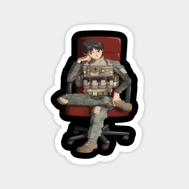 Shinji Ikari Magnet by RazonLife