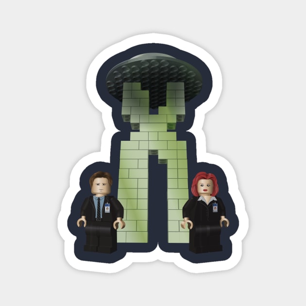 The BriX-Files Magnet by Johnny Nova