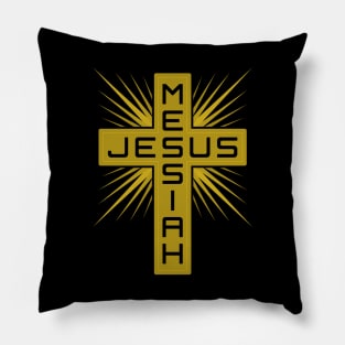 Jesus Messiah Cross Pillow