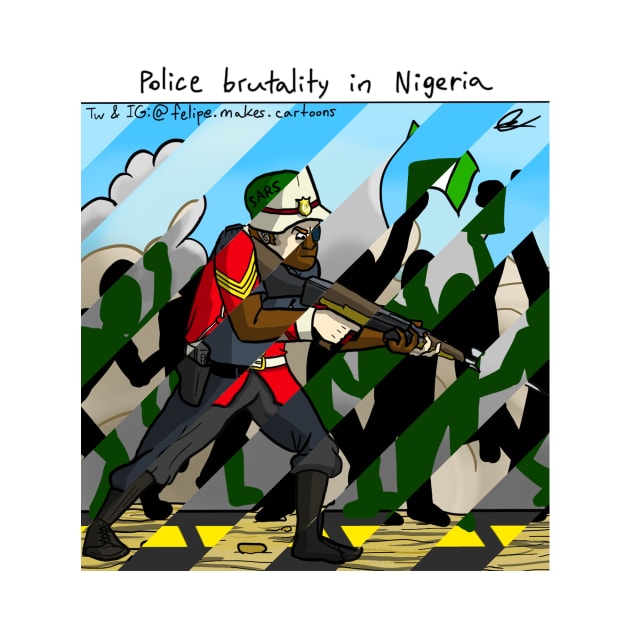 Nigeria Sars by Felipe.Makes.Cartoons