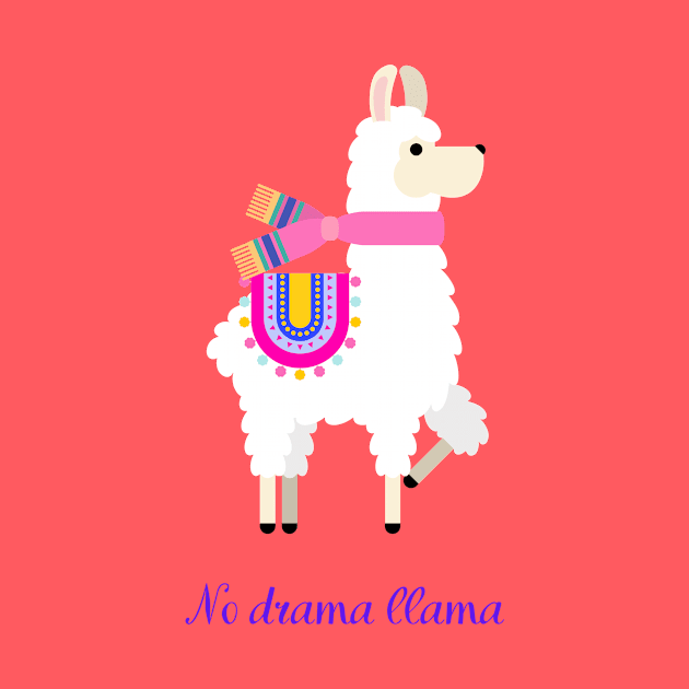 No Drama Llama by chris@christinearnold.com