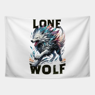 Lone Wolf Tapestry