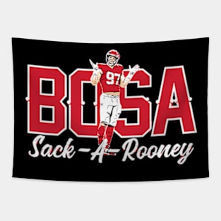 Nick Bosa Sack-A-Rooney Tapestry