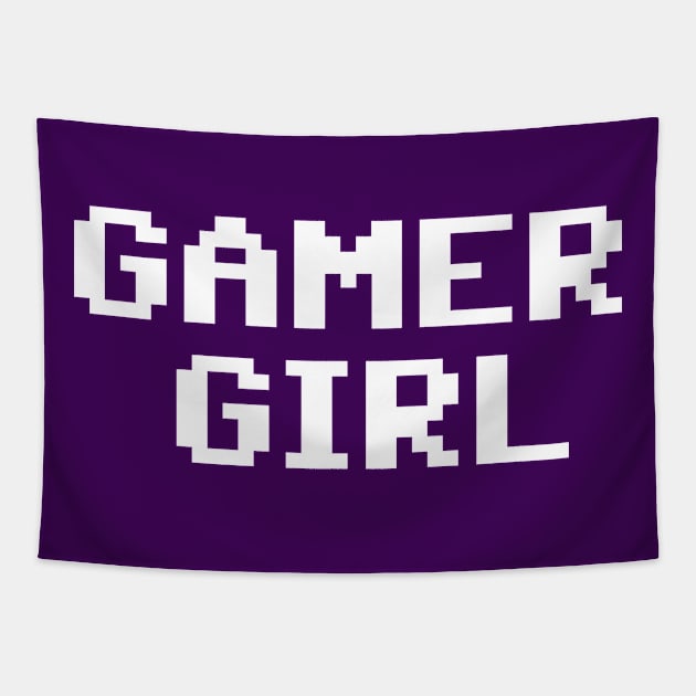 Gamer Girl Tapestry by TaterSkinz