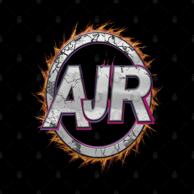 Glitch burnt AJR logo by thestaroflove