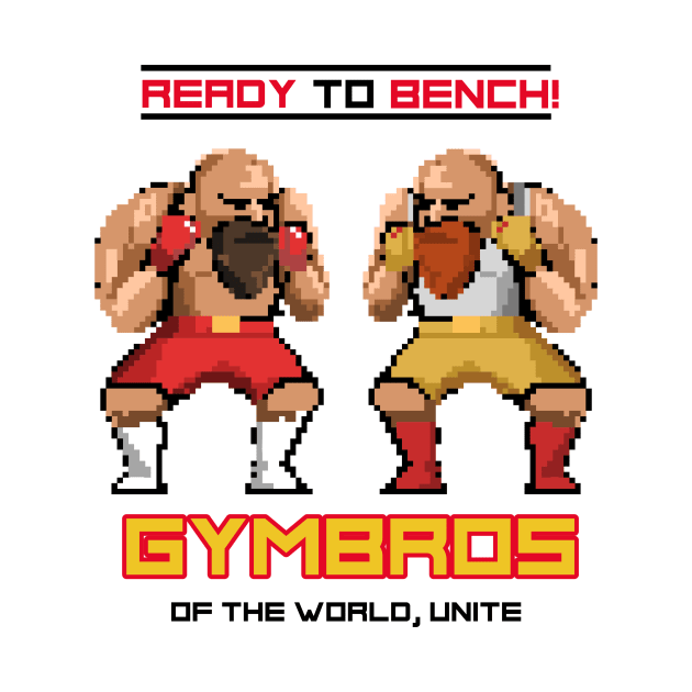 GYMBROS OF THE WORLD UNITE - ready to bench by Thom ^_^