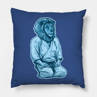 Sensei Lion - Martial arts - Leon bjj, judo, jiu jitsu Pillow