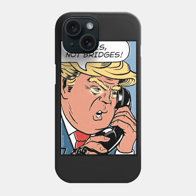 Donald Trump Pop Art Phone Case by vo_maria