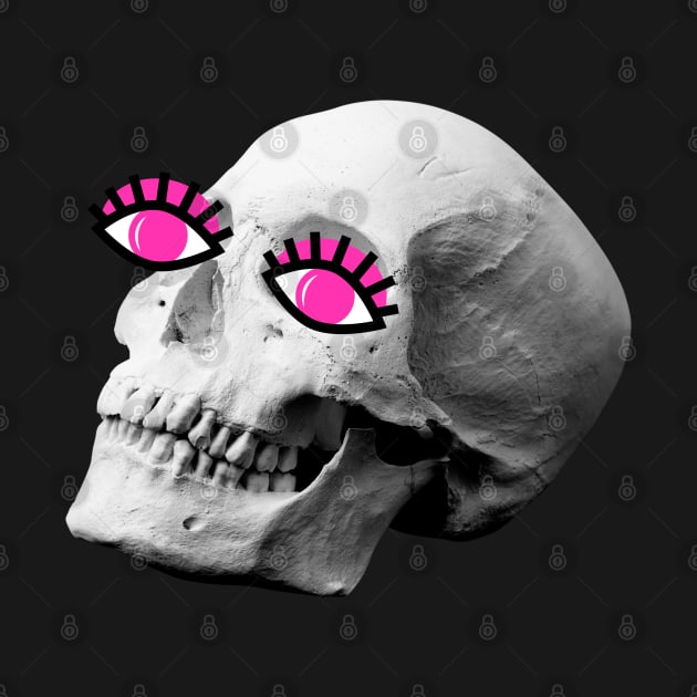 Pink Skull by Cryptocactos 