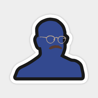 blue tobias Magnet