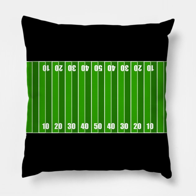 Football Time Pillow by nickbeta